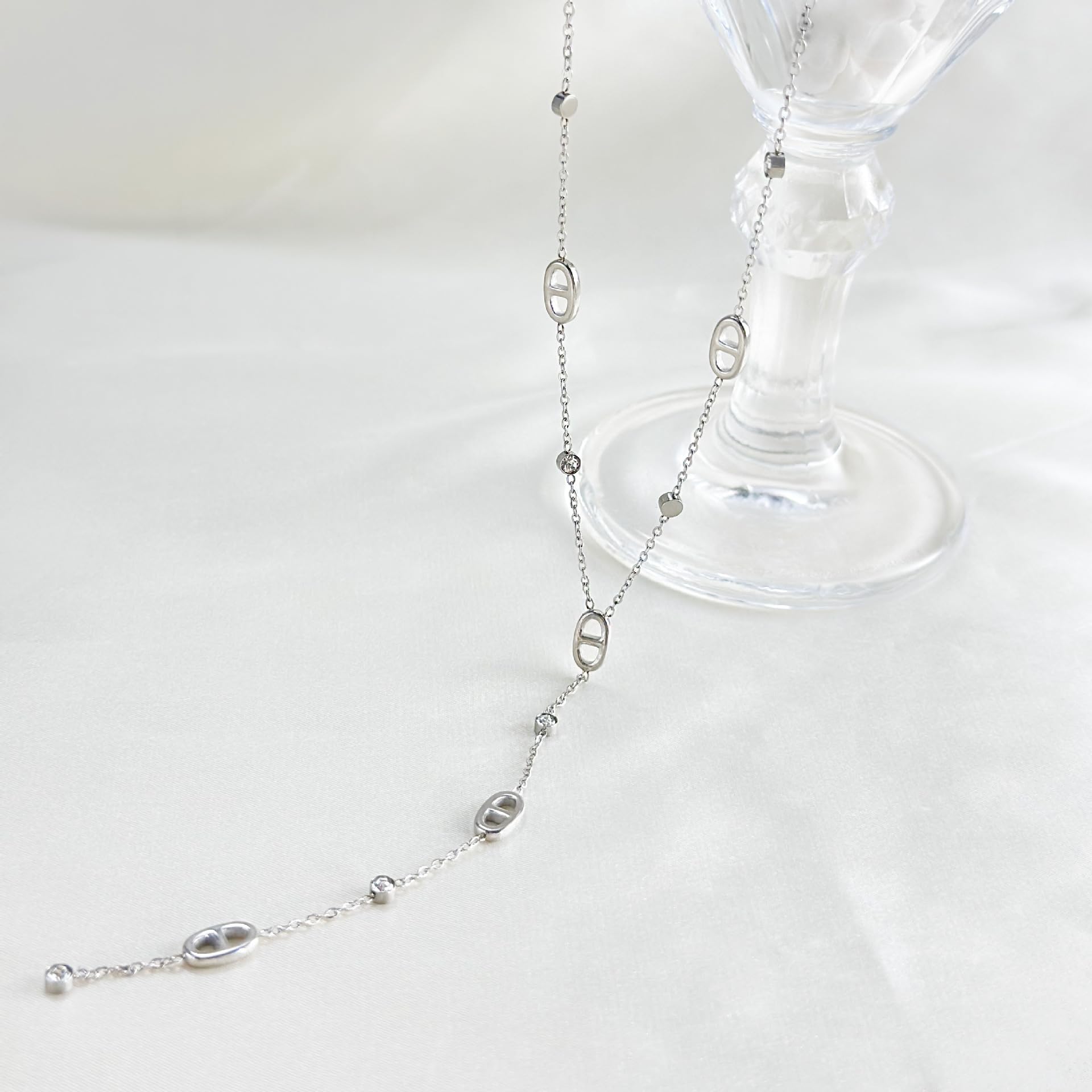 Lyana | Collier Y En Acier Inoxydable