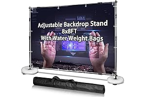 Backdrop Banner Stand 8x8Ft: The Complete Step and Repeat Solution