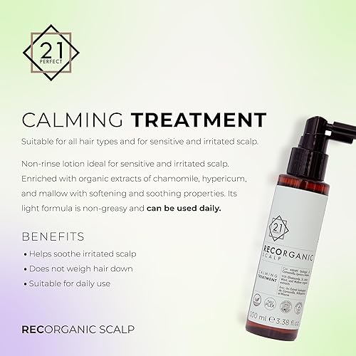 Scalp Calming Treatment for Sensitive Scalps | Recorganic