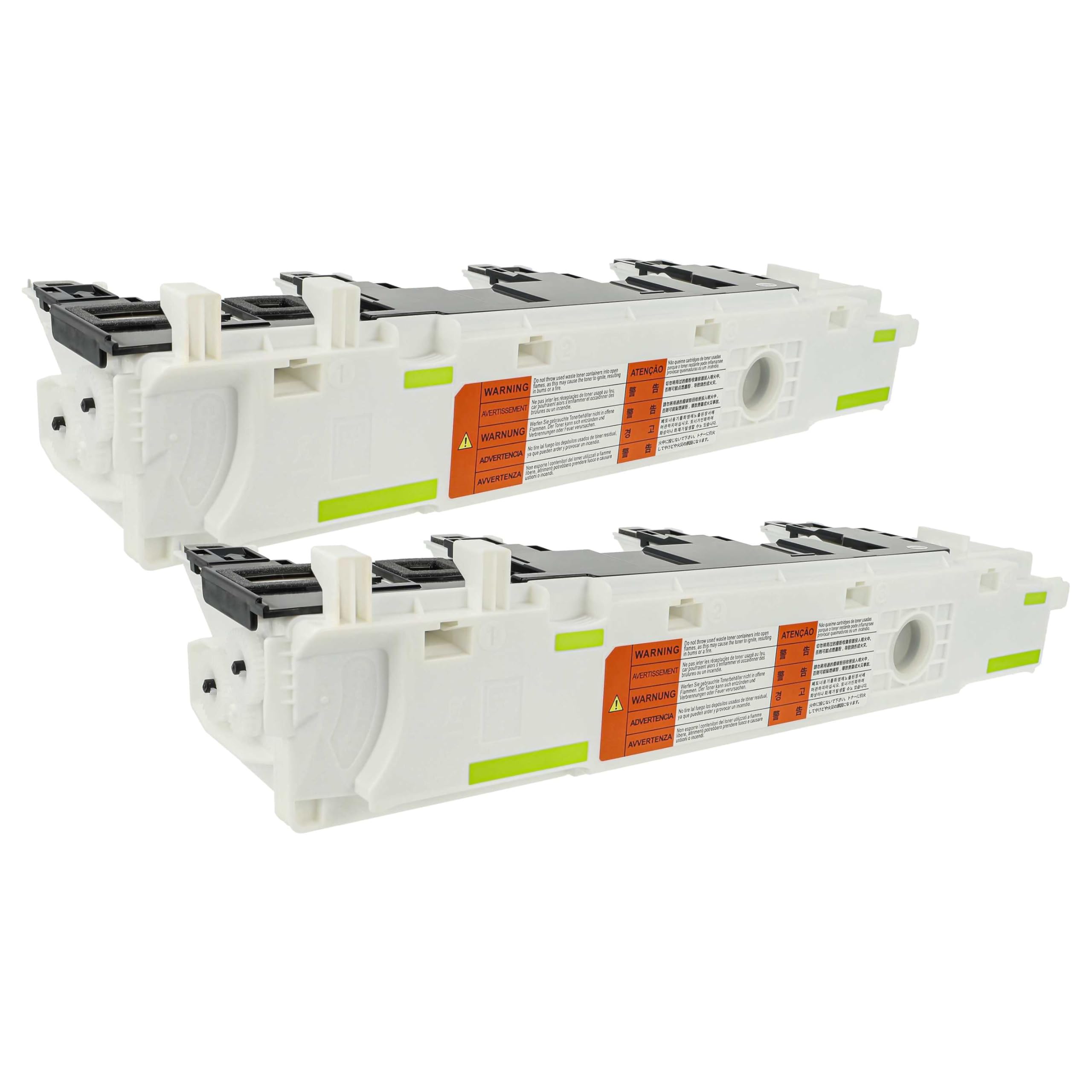 vhbw 2X Bac de récupération de Toner usagé Compatible avec Canon IR-ADV C5255, C5250, C5240, C5235, C5045, C5035, C5030, C5010 imprimante Laser
