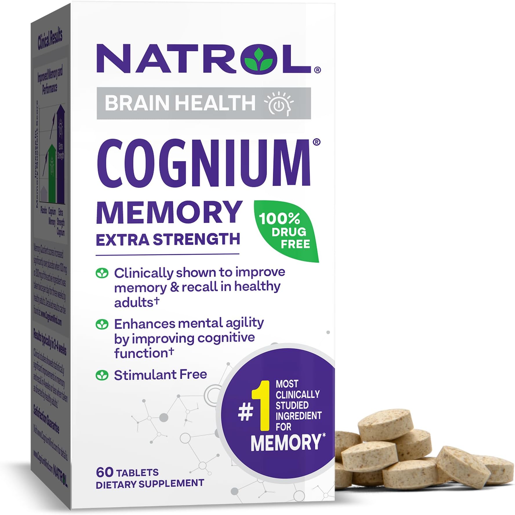 Amazon.com: NATION HEALTH MD Cognilux - Brain Supplements for Memory ...