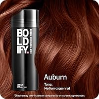 Vista 50 de BOLDIFY - Fibras de pelo para el cabello fino (gris), indetectables, botella de 2 onzas; oculta completamente la pérdida de cabello en 15 segundos