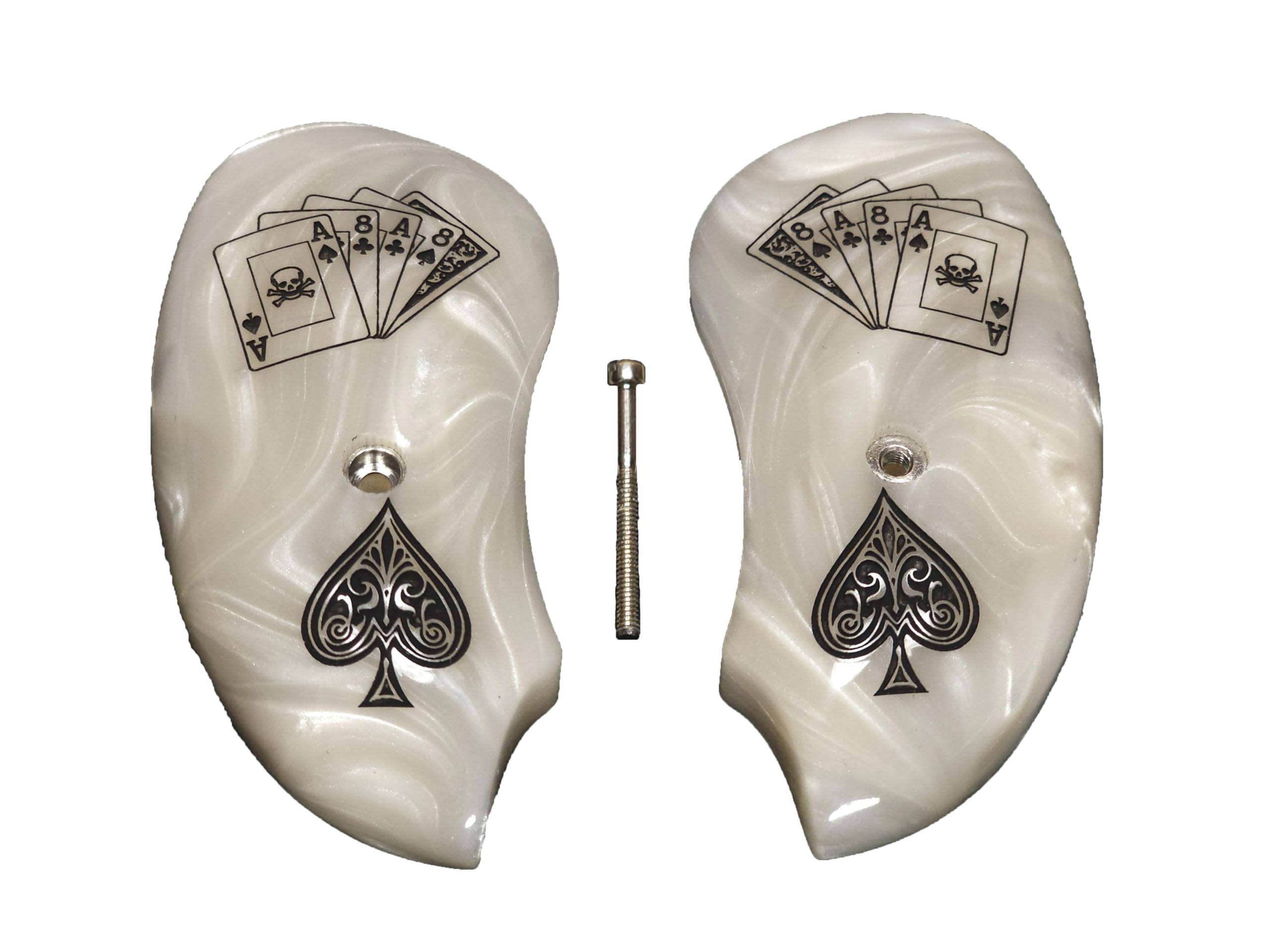 Pearl Dead Mans Hand Bond Arms Derringer Grips