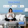 Smart Plug, 1 Pack 13A Smart Plugs that Work with Alexa (Echo, Echo Dot), Google Home Voice Control, Energy Monitoring, Remote Control, Timer & Schedule Function, Smart Wifi Plug UK, No Hub Required