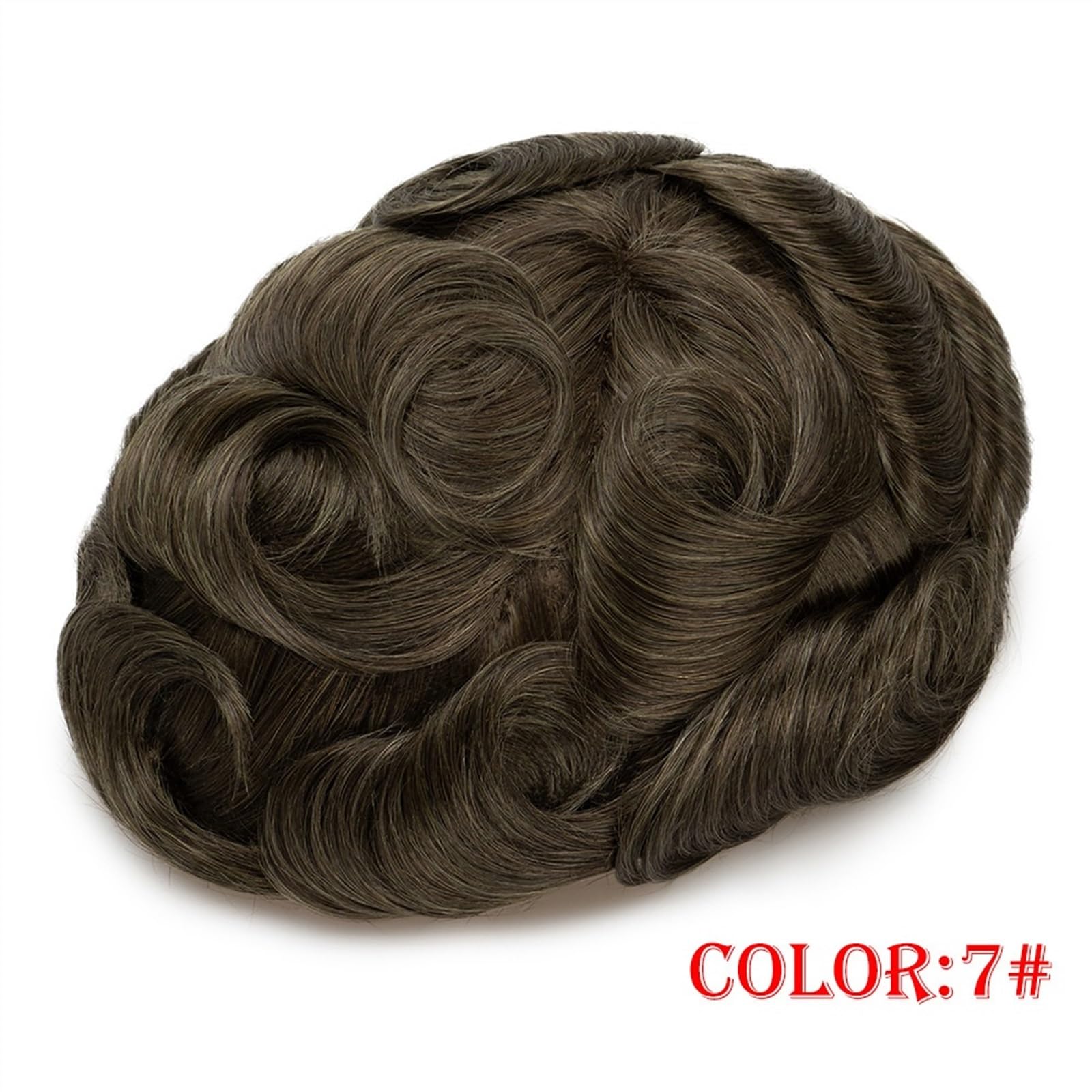 Tube dla mężczyzn peruka dla mężczyzn cienka skóra z pętlą w kształcie litery V peruka dla mężczyzn naturalne włosy Remy 0,03 mm szary ludzki włos system protezy włosów dla mężczyzn części