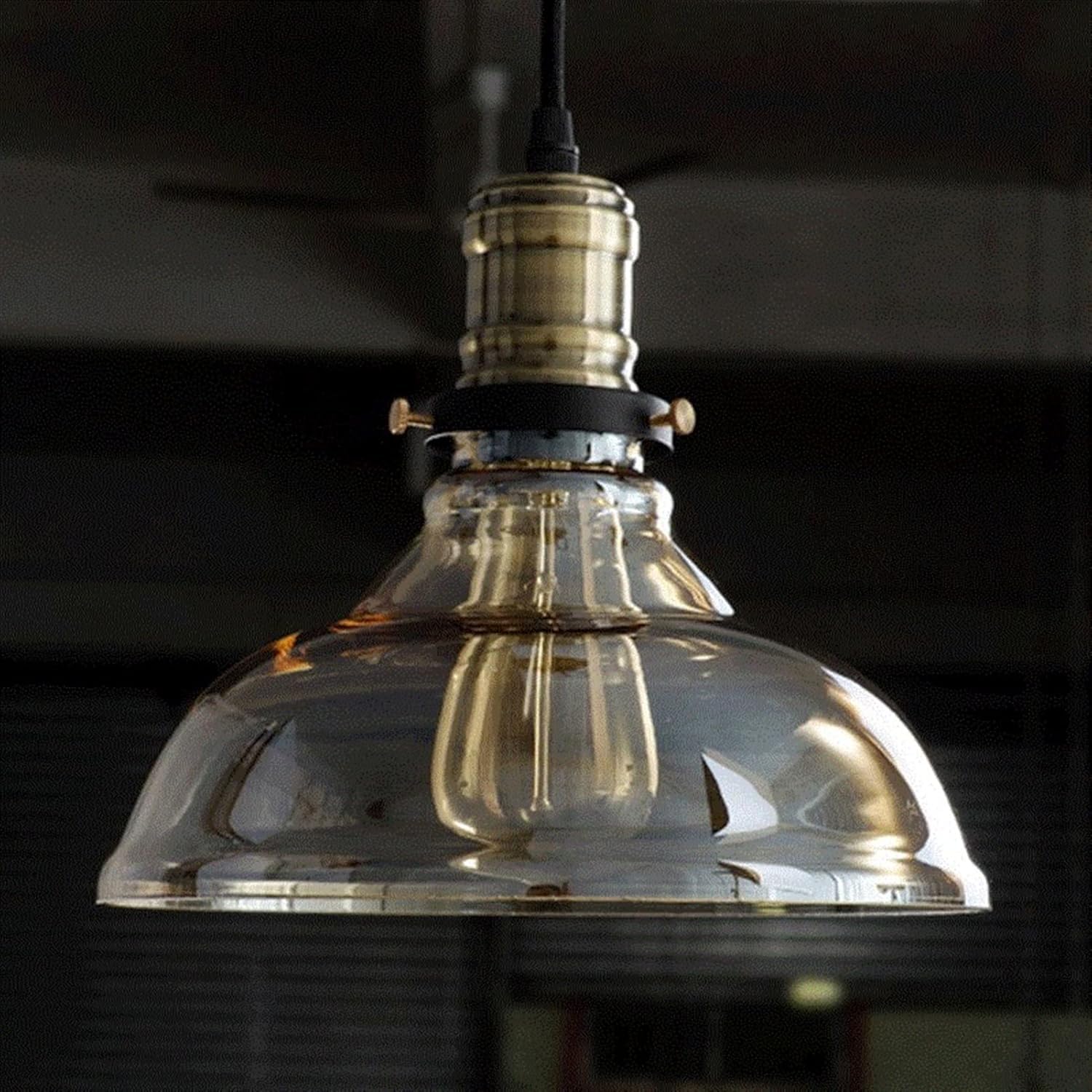 Lampe suspendue bois et corde 3 feux au design rustique et de haute qualité