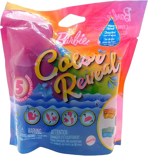 Miniatura 3 de Barbie Color Reveal Pets - Serie Mermaid & Starfish (paquete de 3) – Mini figuras sorpresa para mascotas, juguetes coleccionables, a partir de 3 años
