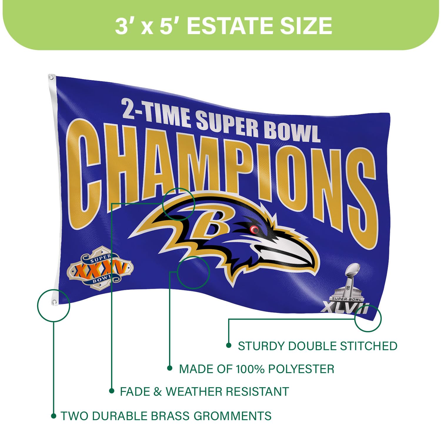 Amazon.com : Team Sports America NFL Baltimore Ravens Multi-Win