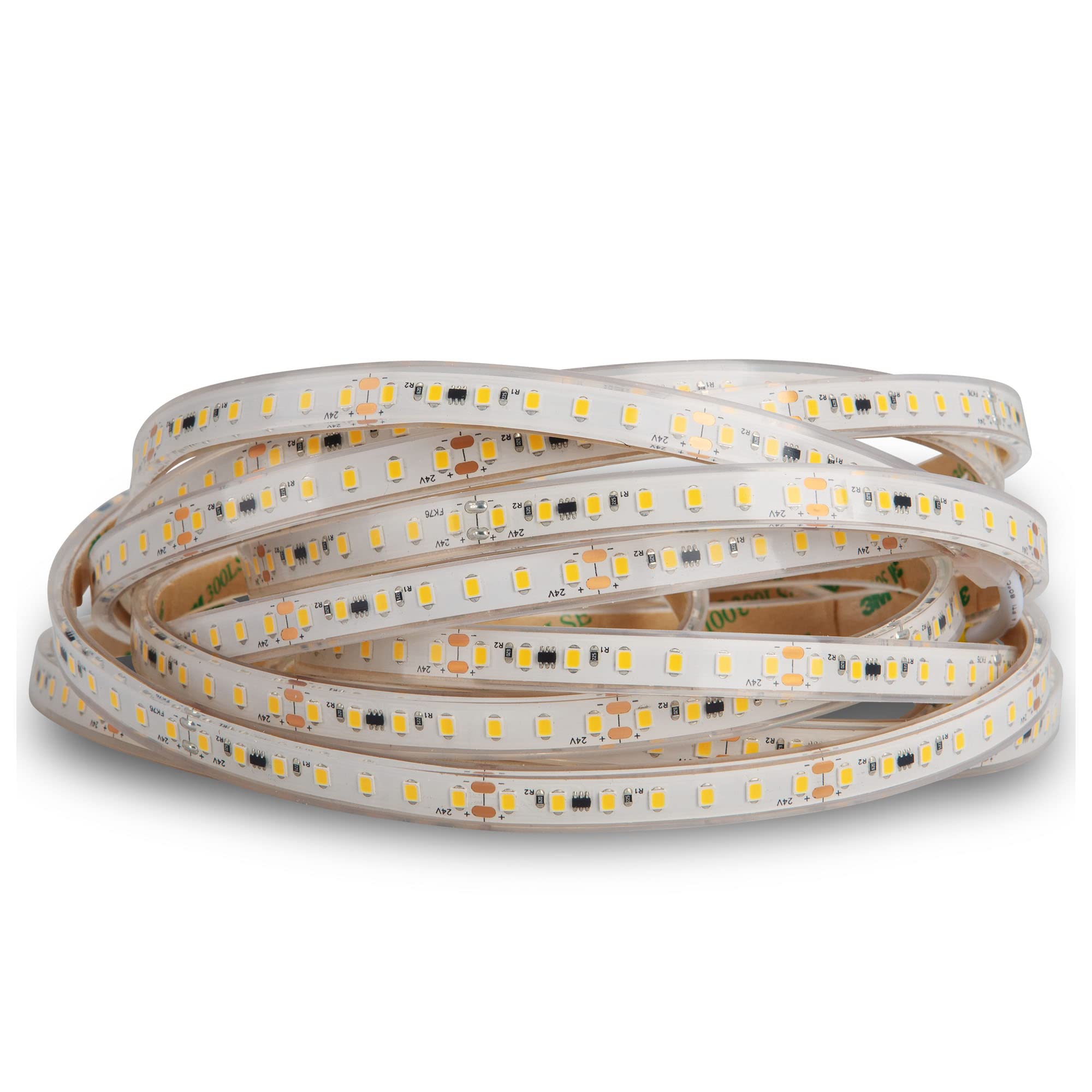 Mextronic LED-Streifen/Sauna-LED-Band: Hitzebeständig, 48W, 24V, 5 Meter [Energieeffizienzklasse F]