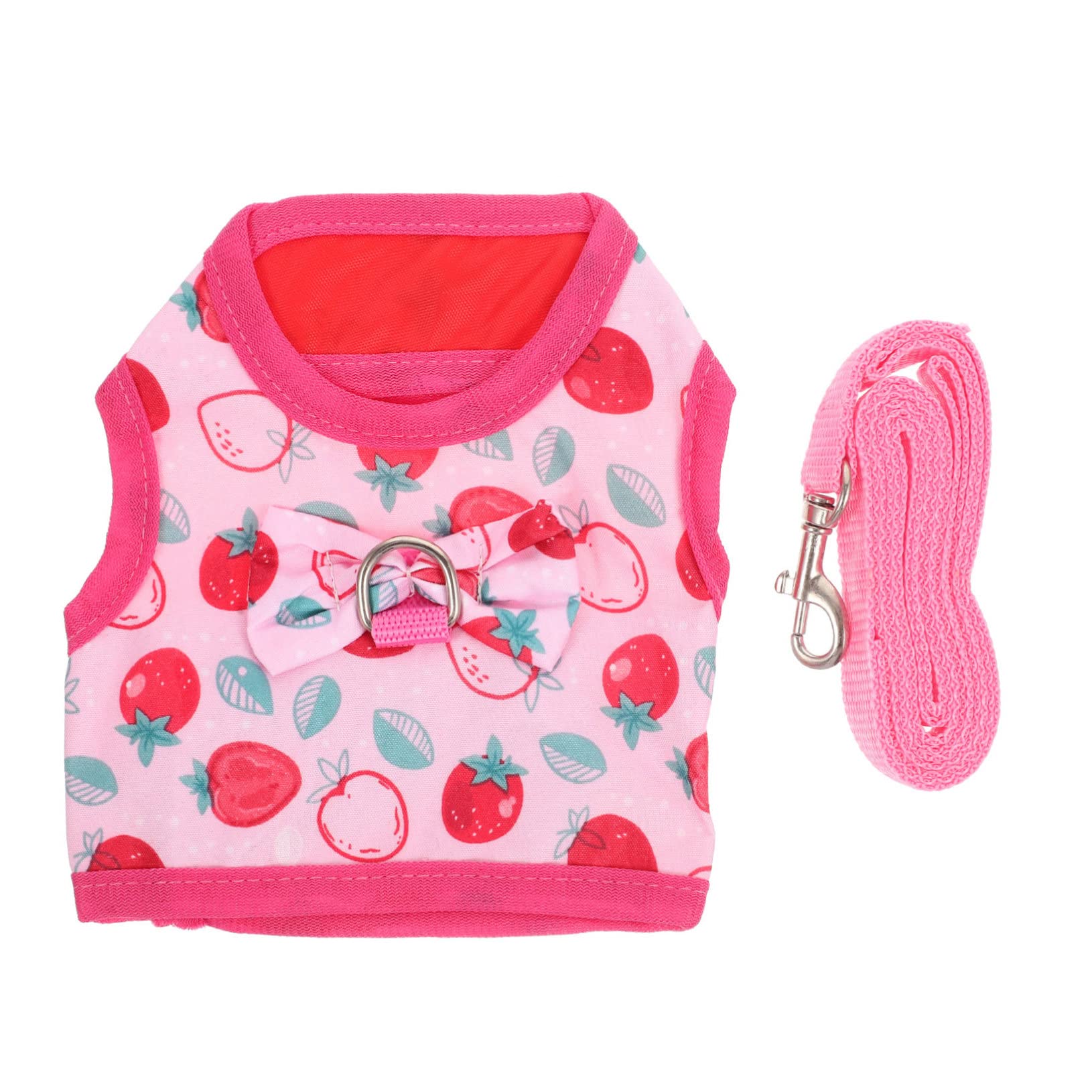 Mipcase Pet Leash Set Rabbit Harness Traction Rope for Outdoor Walking Durable and Flexible Easy to Use