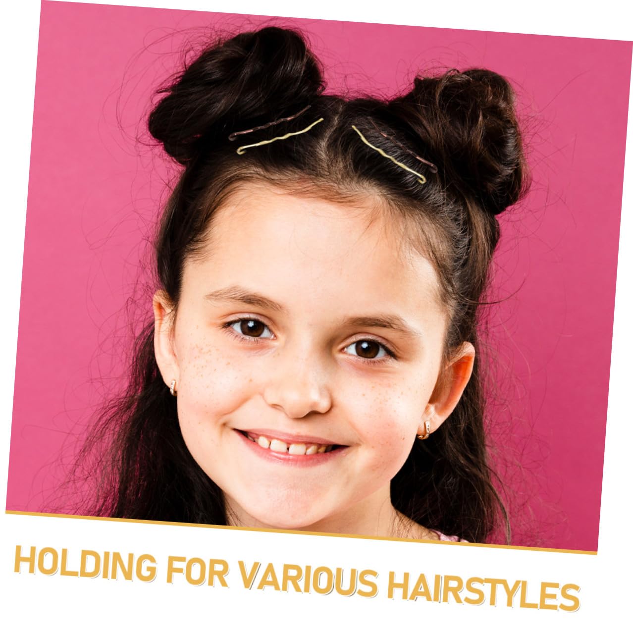 Healeved 900stücke Haarnadeln mit Wellenmuster für Damen Mädchen und Haarclips zum Stylen und Fixieren von Hochsteckfrisuren Leicht und Glatt für Empfindliches Haar und Kopfhaut