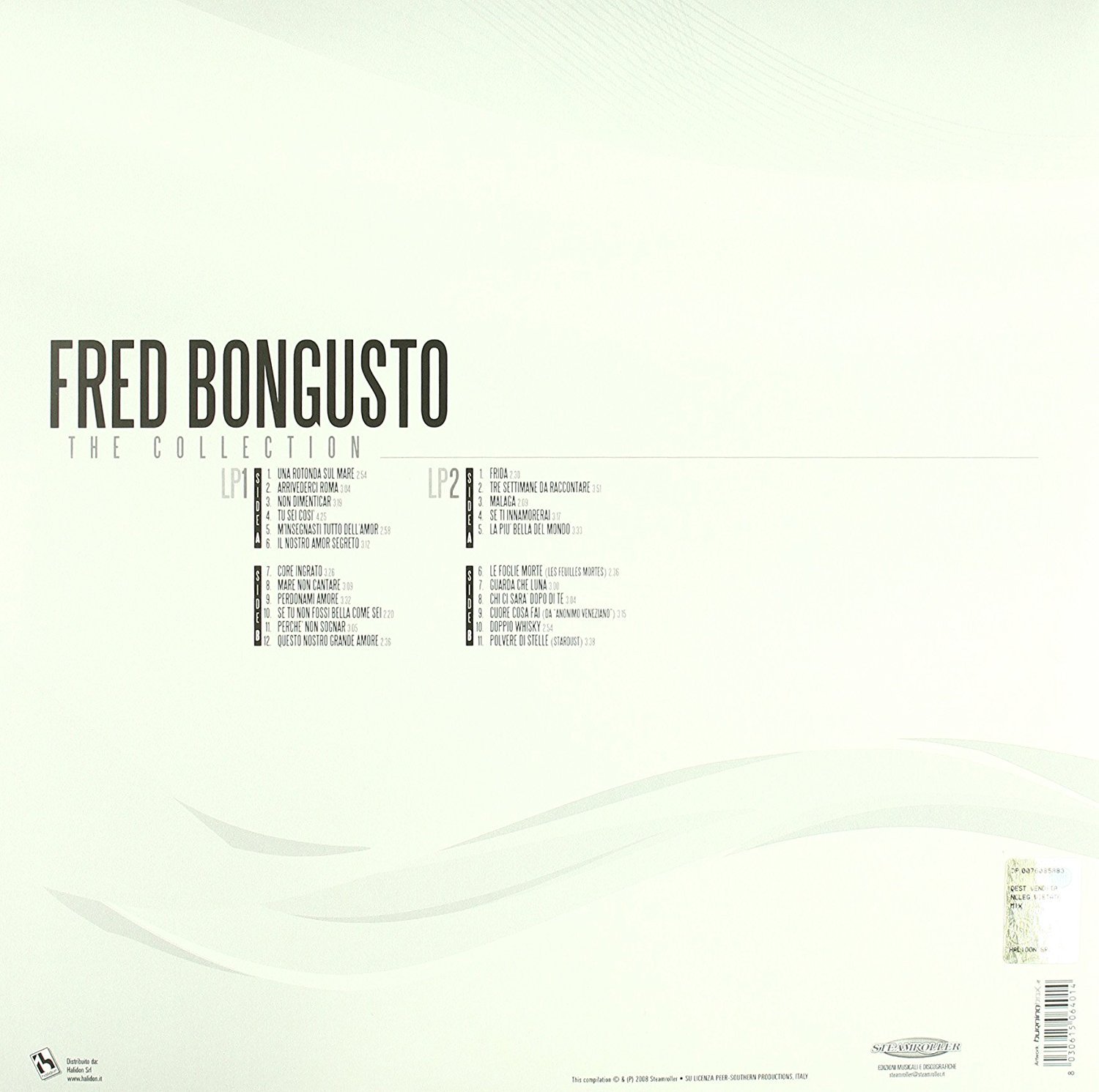 The Collection Doppio Vinile Lp 180 gr. da collezione versioni originali Musica Italiana anni 70