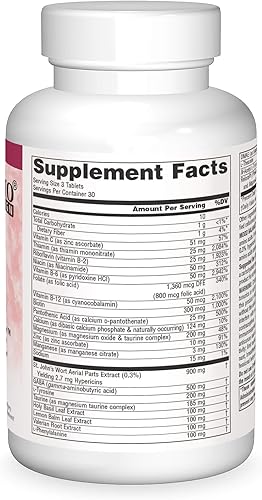 Miniatura 8 de Source Naturals Equilibrio del estado de ánimo, apoya el bienestar emocional* - 45 Tabletas