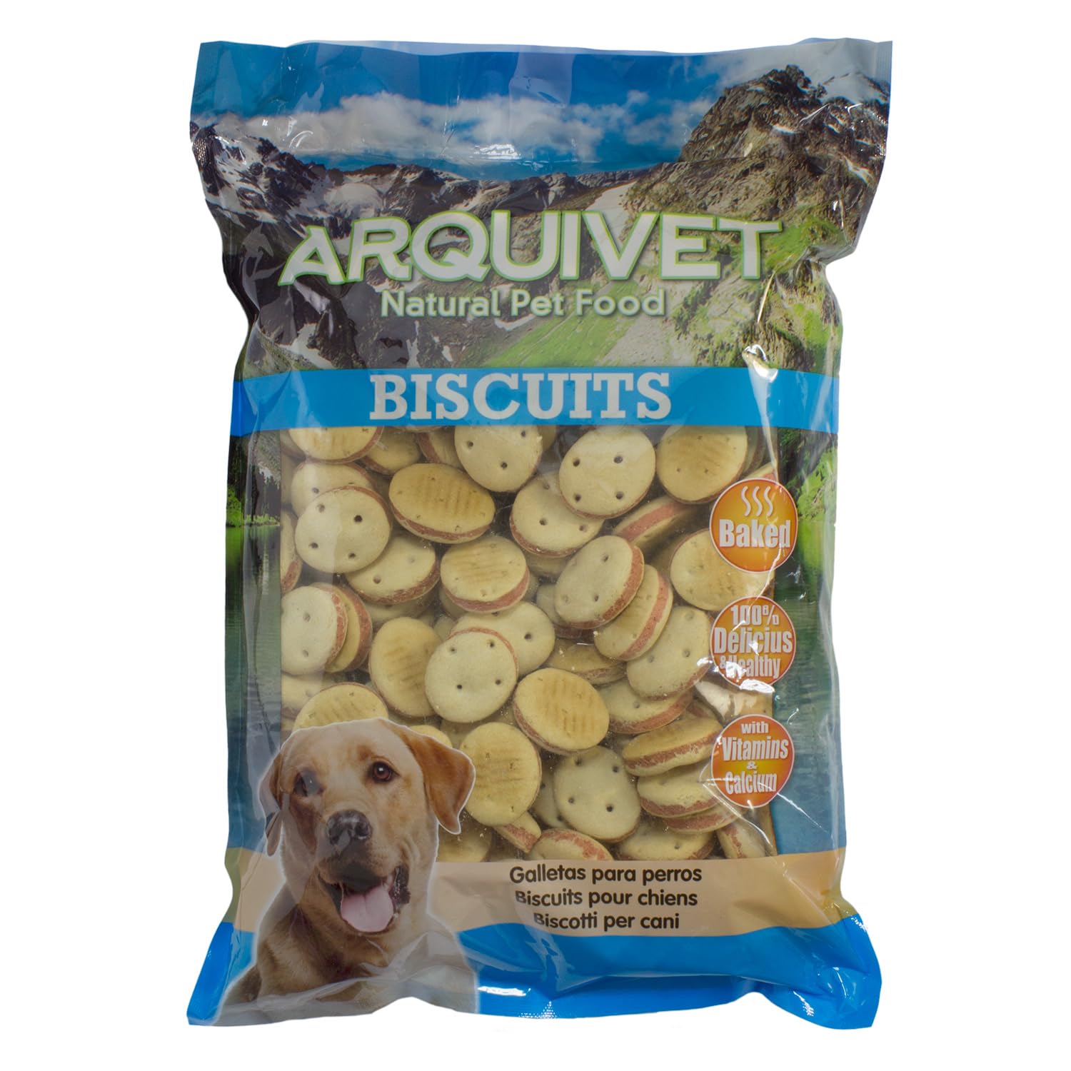 Arquivet Biscuits - Dog Cookies - Oval Sandwich - 1 kg