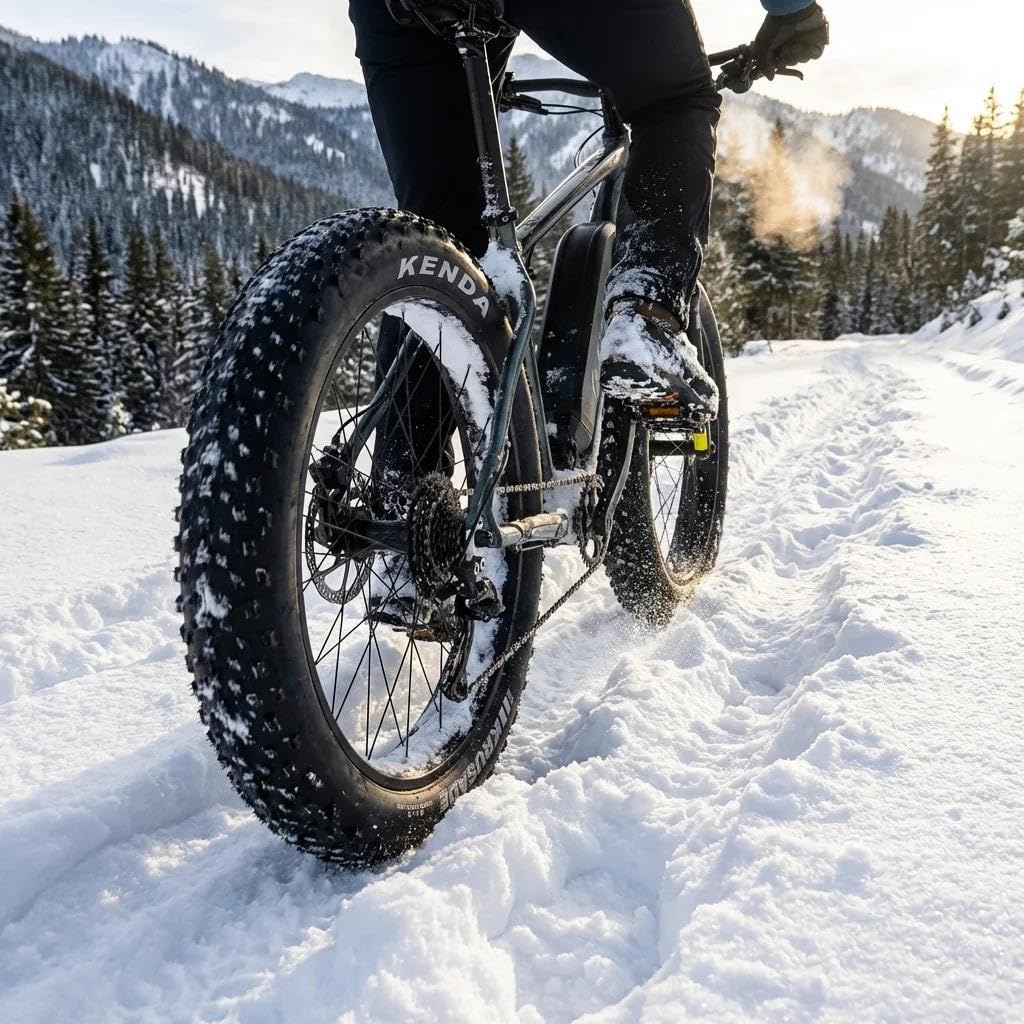 Pneumatici 20 x 4.0 Fat Tire Mountain Bike K1188 E-Bike Pneumatico con Riflettore per Bici Elettrica Universale Bici Ibrida MTB Bike Durevole Run-Flat Foratura Resistente