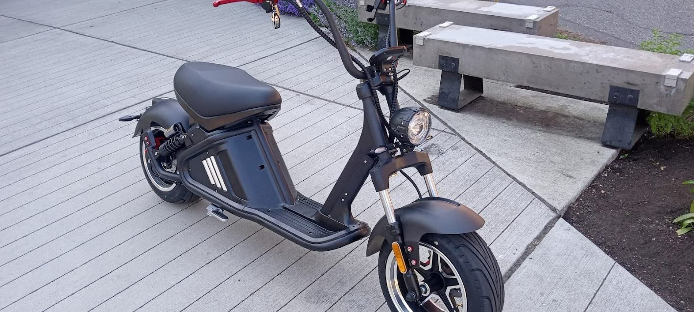 117/mo Finance eAhora M2 3000W 46Mph Street Legal Electric Motorcycle for Adults, 50+Miles