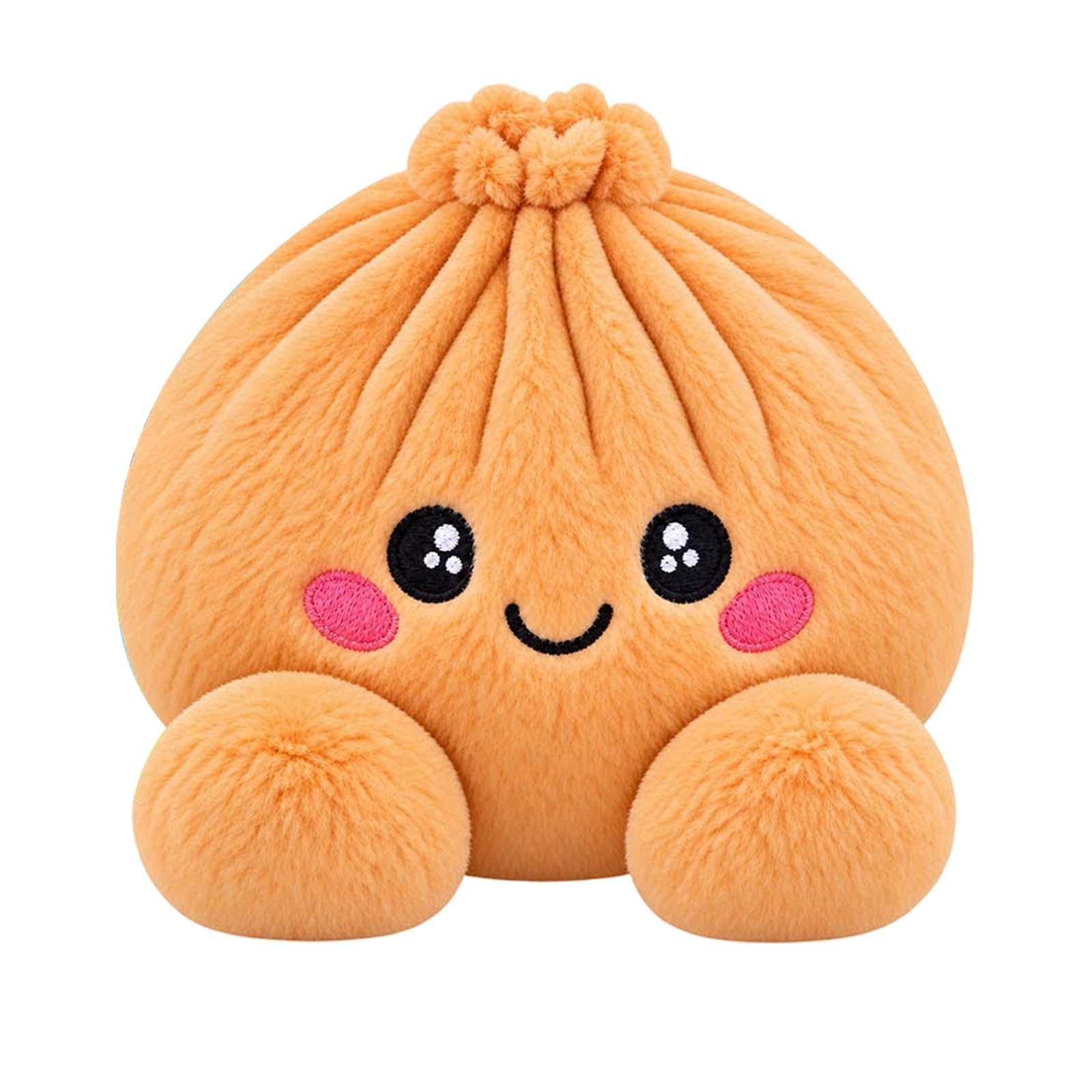 Kawaii Kuties Dumpling Pack of 7 Colors Fluffy Dumplings Kawaii Squashy