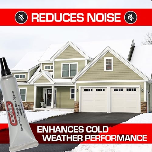 Miniatura 3 de Genie Lubricante de accionamiento por tornillo: reduce el ruido con solo lubricante recomendado para abridores de puerta de garaje, 0.25 onzas cada