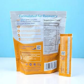 After-Alcohol Recovery Drink Mix, Tropical Punch, 12 Sticks