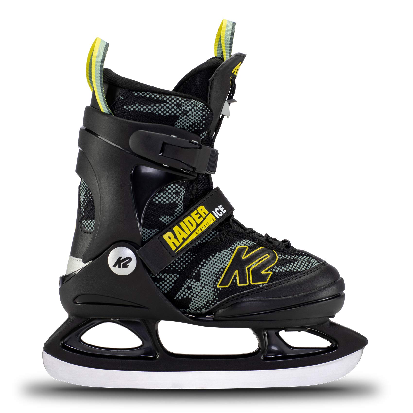 K2 Raider Ice Chaussures de Hockey sur Glace Green_Yellow 13