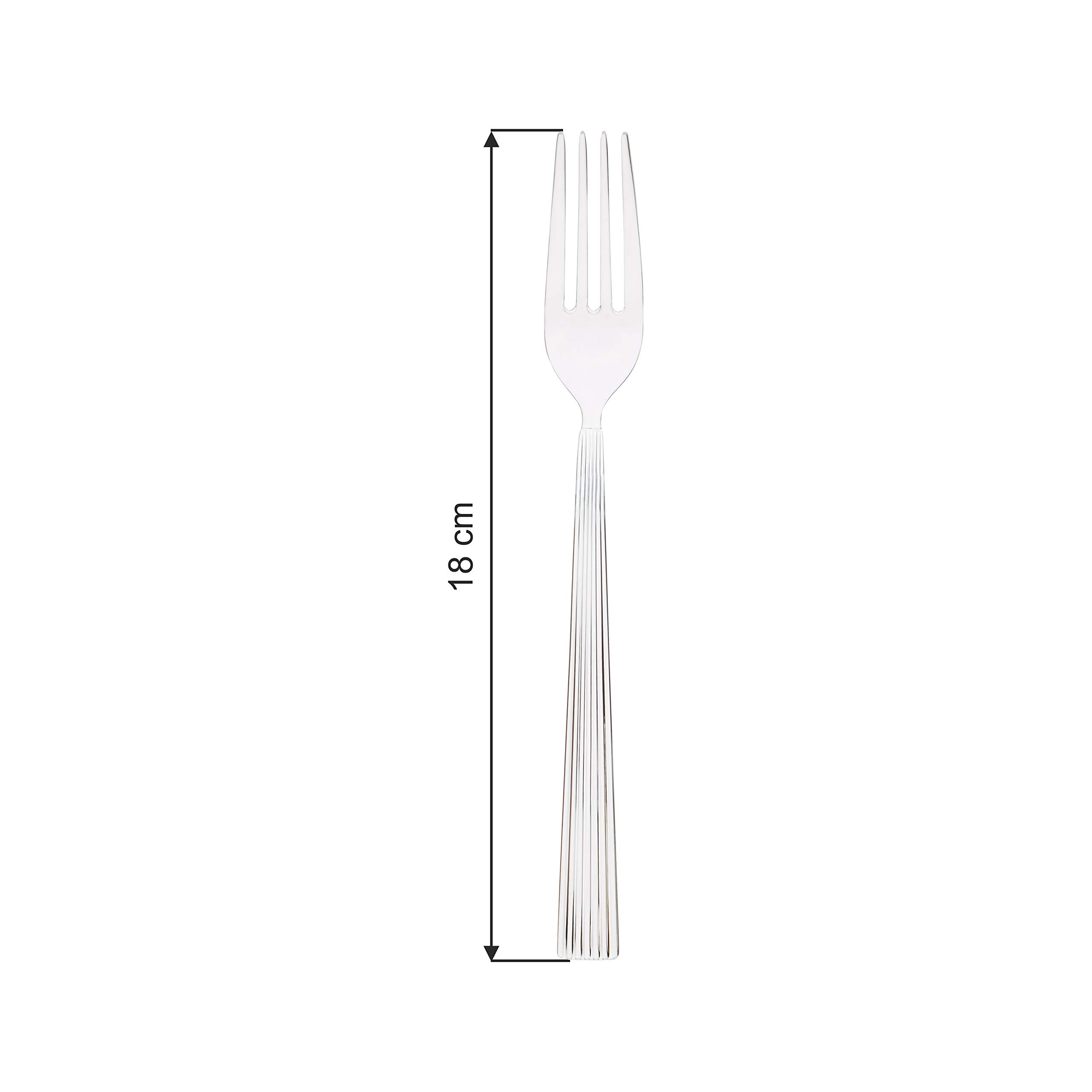 Bergner Maina 6 Pcs Stainless Steel Dessert Fork Set 2