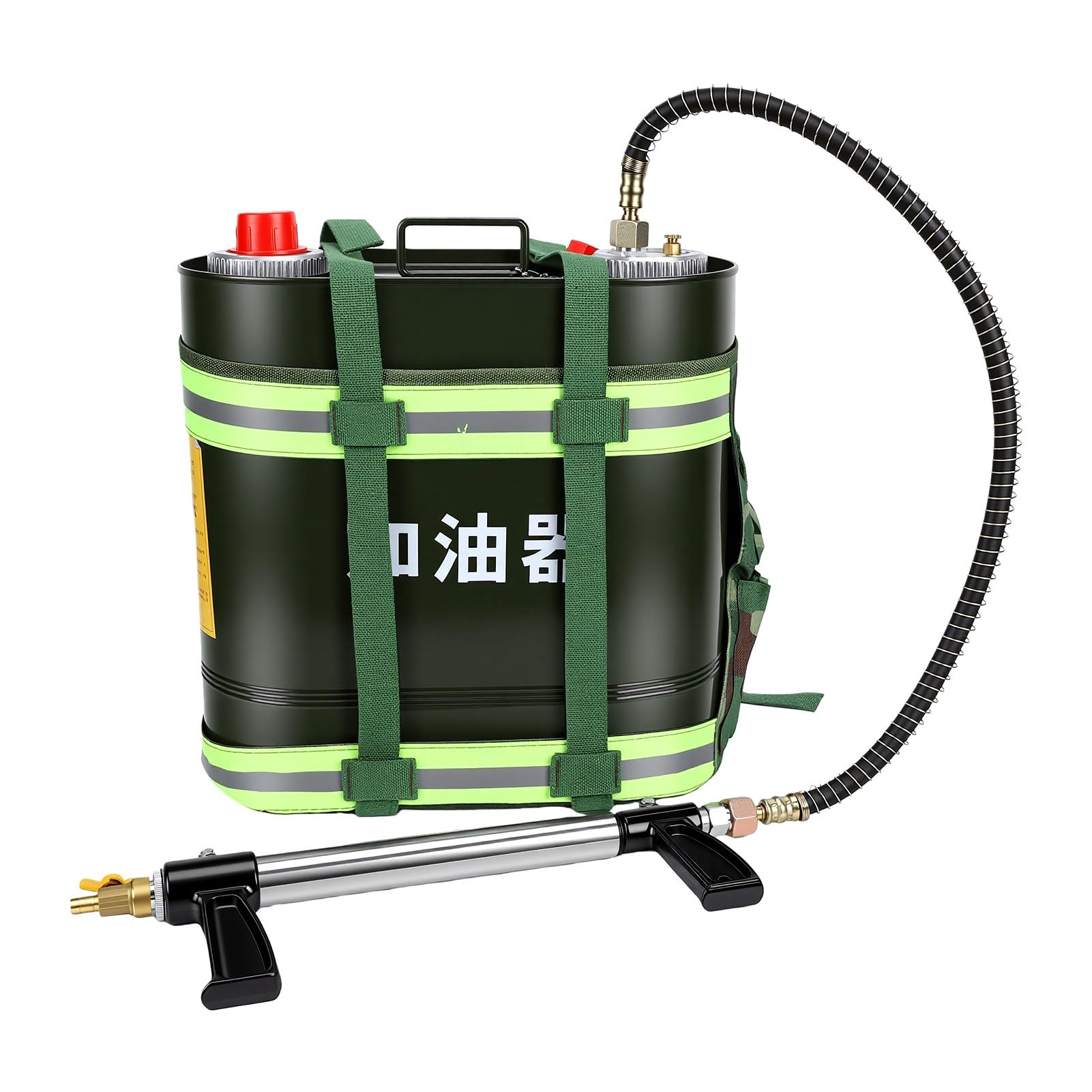 Generic Bote de Aceite Extintor Portátil de 20 Litros con Manguera para Rescate Forestal y Mantenimiento de Equipos Pequeños