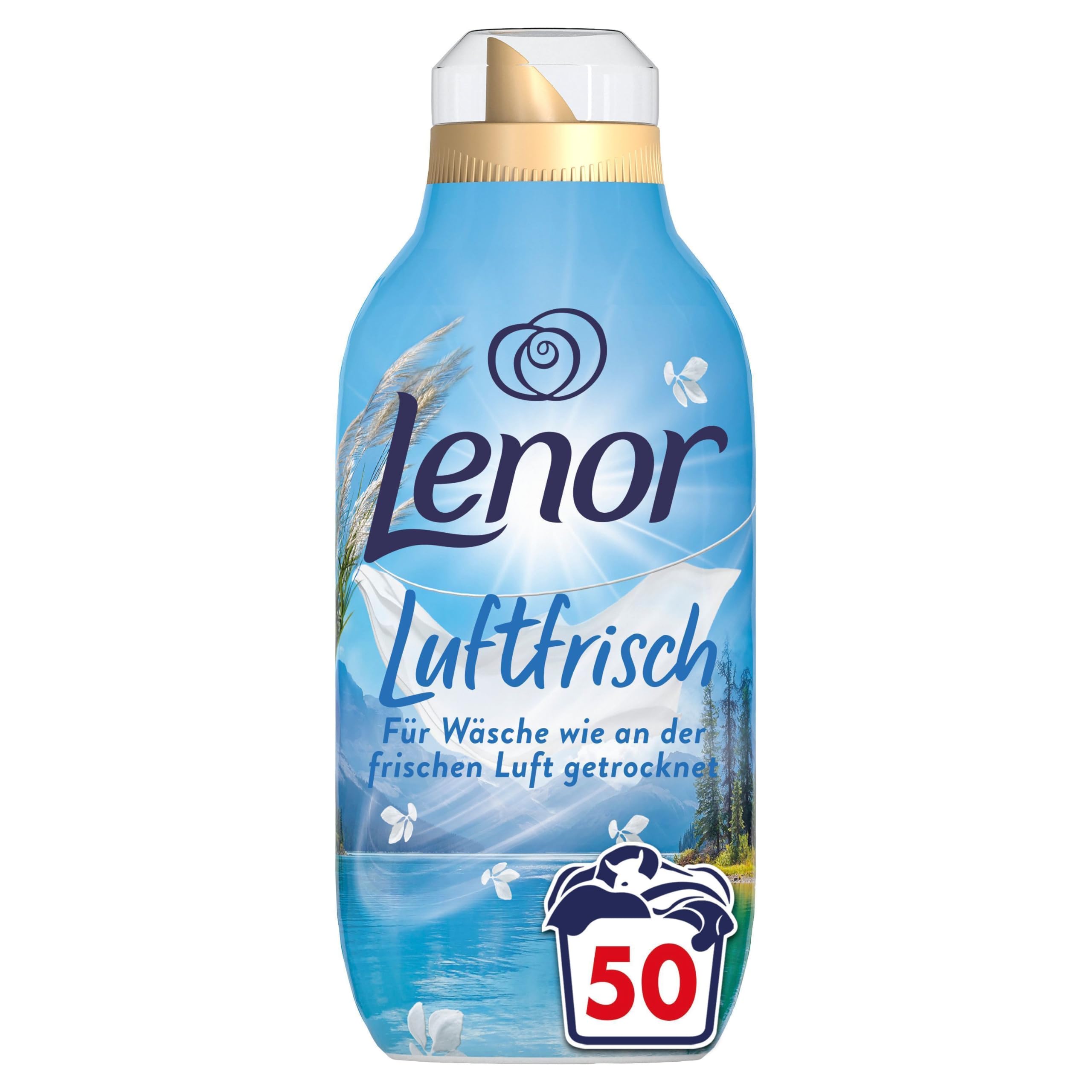 Lenor Svježi Zrak omekšivač rublja Alpsko Jezero (50 pranja, 700 ml)