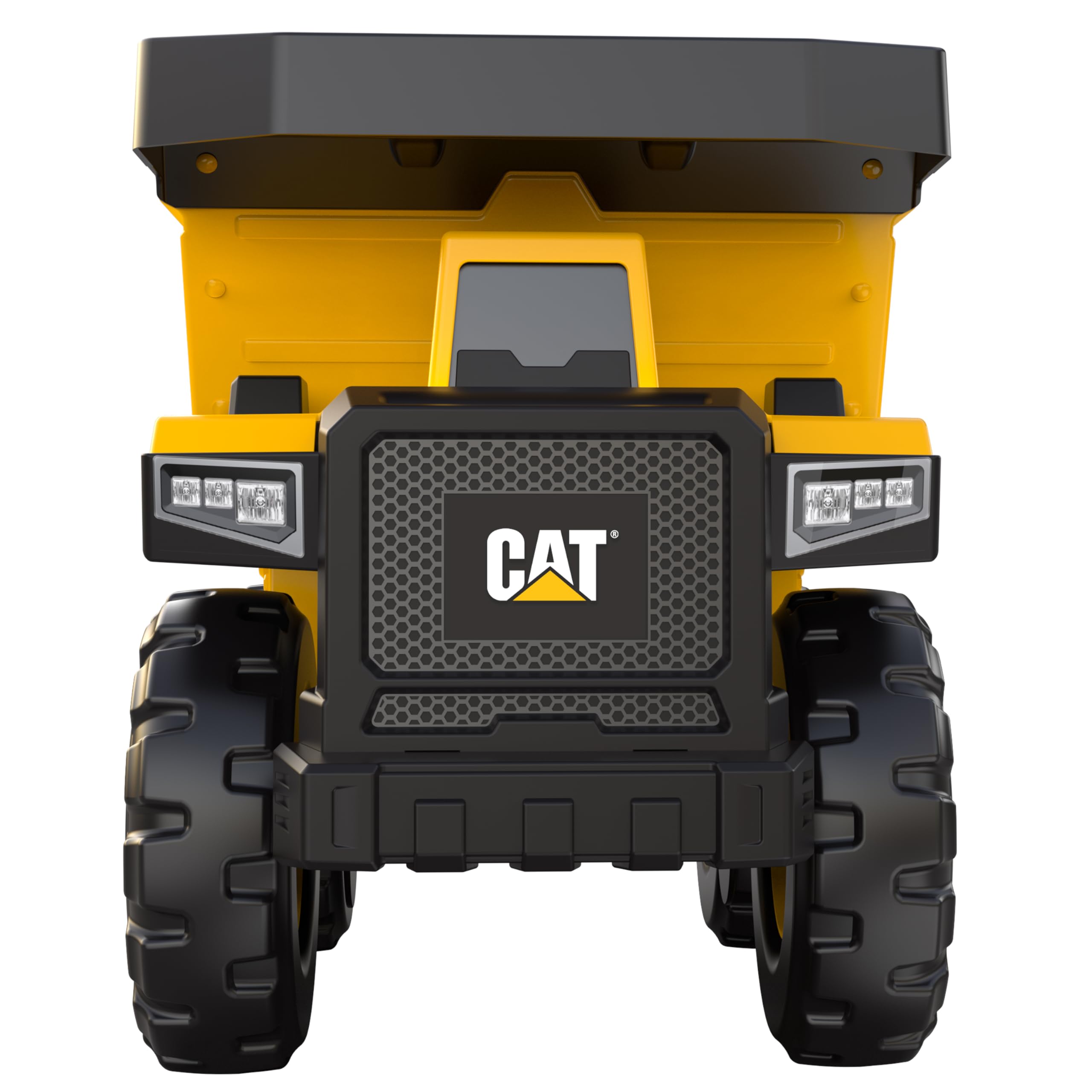 CatToysOfficial Cat Construction - Camión volquete de Juguete de Acero de 16 Pulgadas con Ruedas extragrandes | A Partir de 3 años, Regalos y Juguetes al Aire Libre, vehículos de acción para niños
