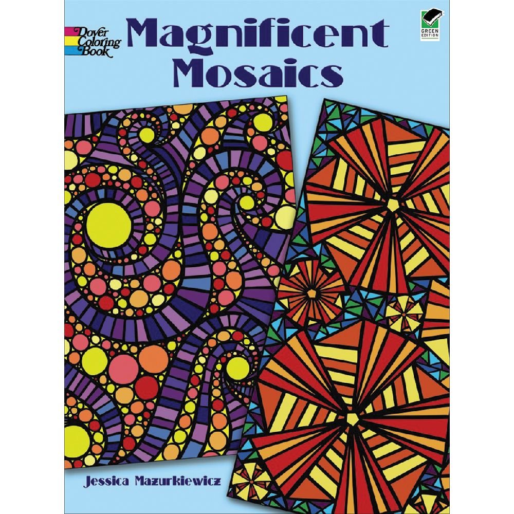 Dover Publications - Magnificent Mosaics Coloring Book