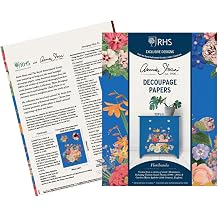 Annie Sloan RHS Decoupage Papers Floribunda