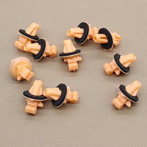 Miniatura 4 de Fender Flare & Side Spoiler Retenedor Sujetador Cantidad 10 Clips Con Sello Para Toyota Prado 75394-60030