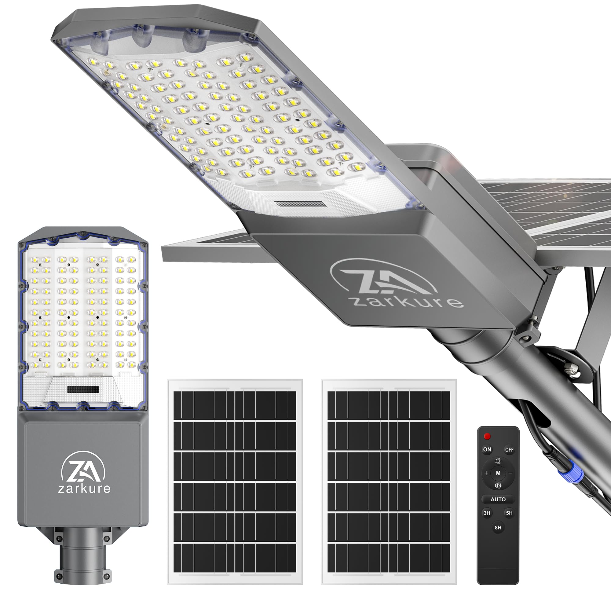 10800W Solar Street Lights Outdoor, 55000mAh IP67 Waterproof Solar