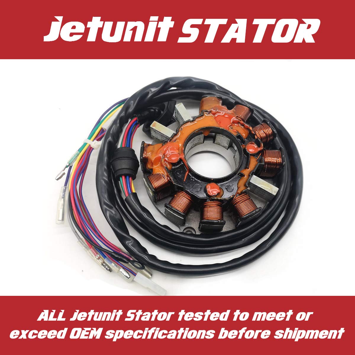 Stator Replacement 2873022 / 4060120 For Polaris Hurricane/SLH/SLTH Jet Skis (1996-1999)
