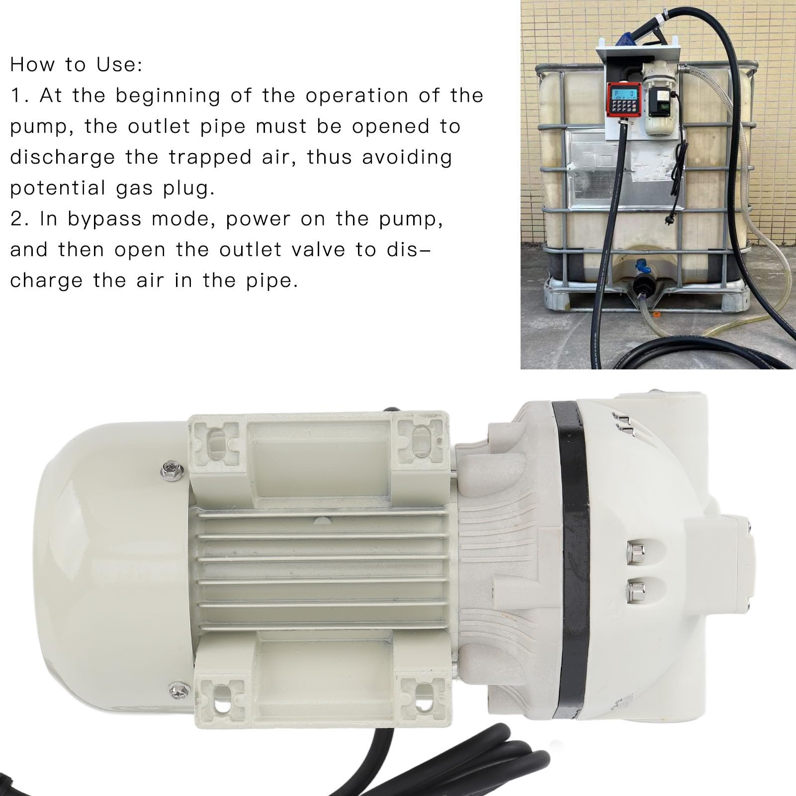 ダイヤフラムポンプ 10m 吐出ヘッド 400W 米国プラグ AC 110V ダイヤフラムポンプ 10m 吐出ヘッド 400W 米国プラグ AC 110V