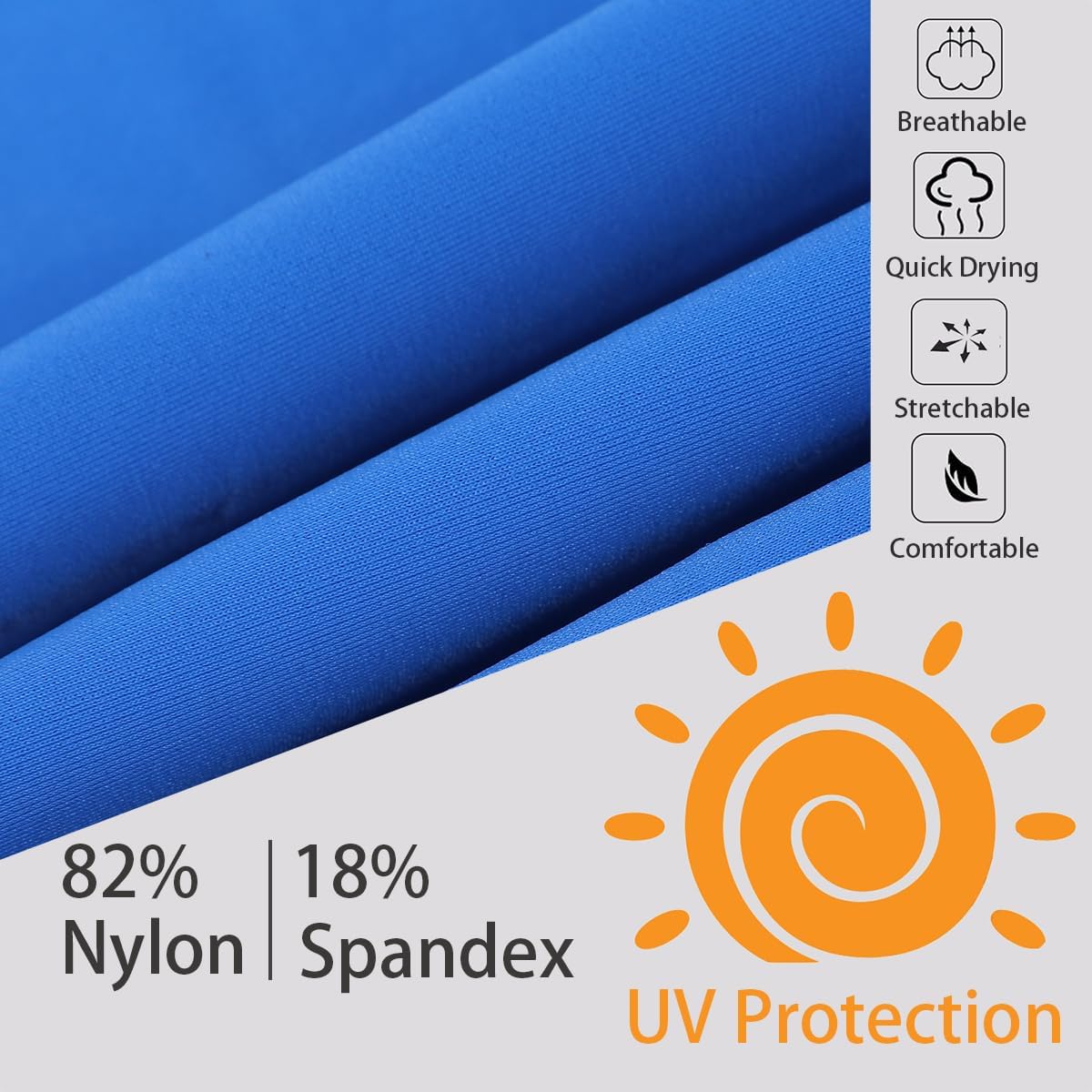 Ubestyle UPF 50+ High Waist Women's Swim Pants Swim Leggings Swimming Tights Rash Guard Pants Sun Protective - Image 5