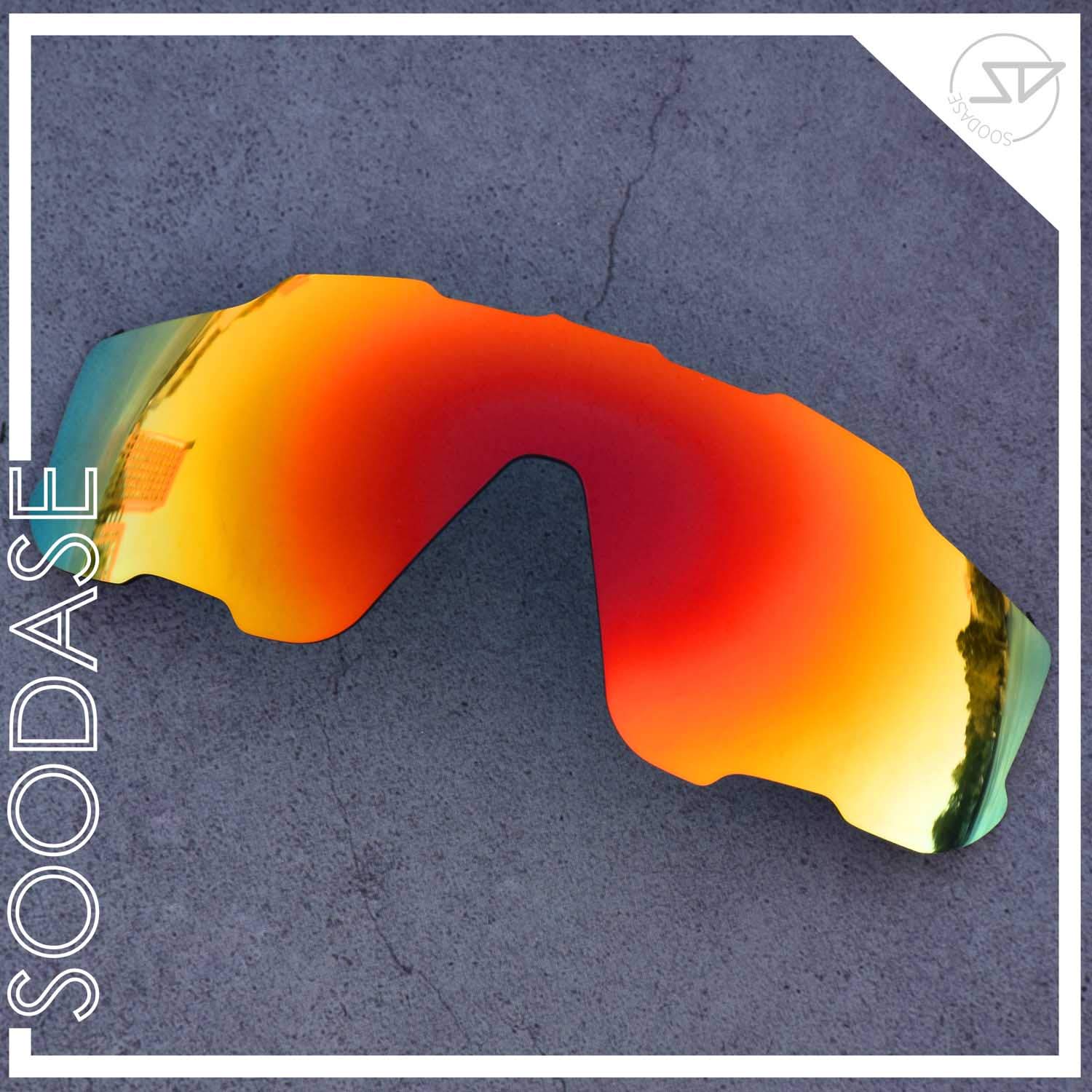 Amazon.co.jp: SOODASE 為に Oakley Jawbreaker サングラス レッド