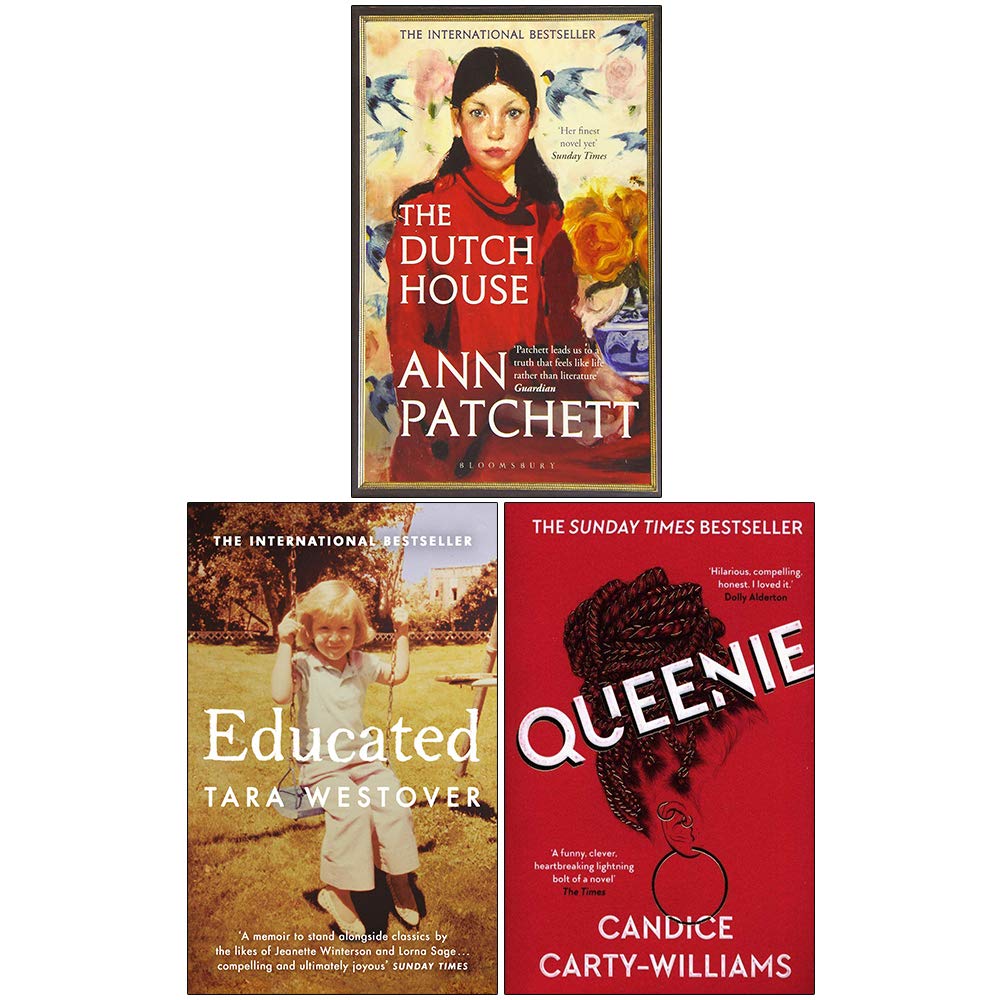 The Dutch House, Educated, Queenie 3 Books Collection Set