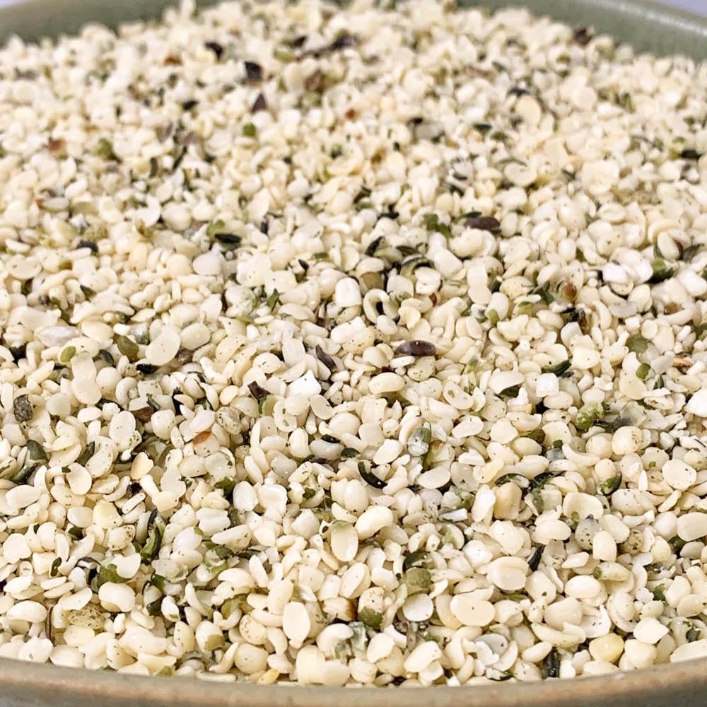 NULTHY 1kg - Semillas de Cáñamo BIO, Semillas Peladas, Cultivo Ecológico, Fuente de Proteína y Omega 3
