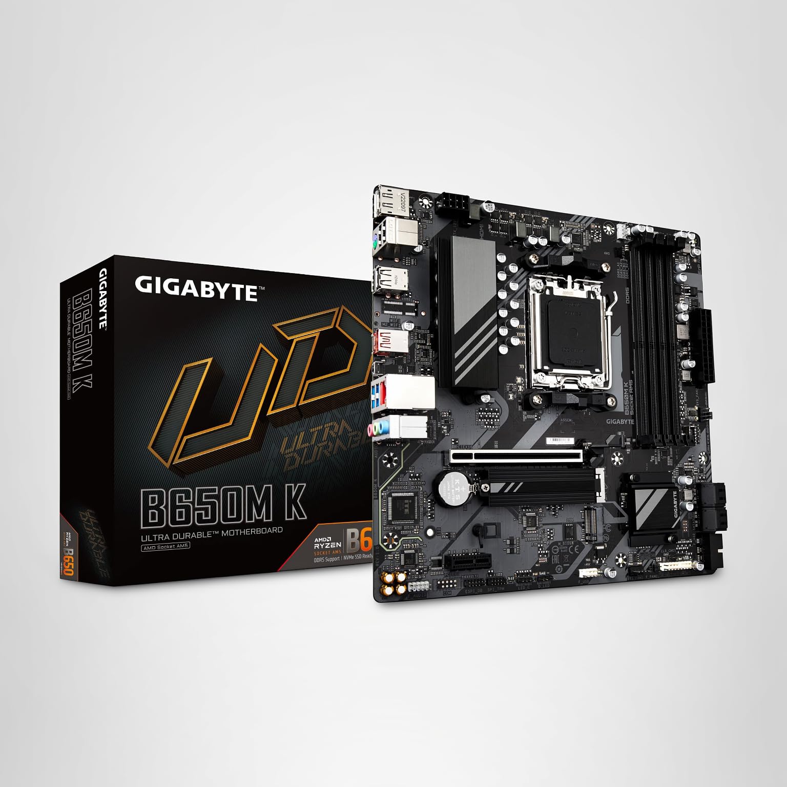 Amazon | GIGABYTE B650M K AMD AM5ソケット対応 Micro-ATX