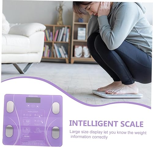 Miniatura 6 de Healeved Báscula digital para peso corporal Báscula de peso inteligente Báscula de baño Báscula de peso corporal Báscula electrónica Báscula de peso