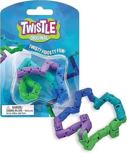 Twistle Original Fidget Sensory Toy - Galactic Cool