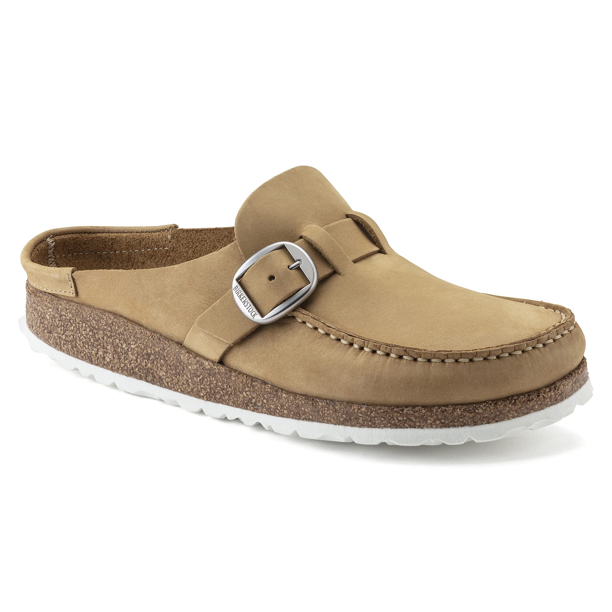 Sabots en cuir Birkenstock Buckley Latte Cre pour flâner en ville avec élégance - 8