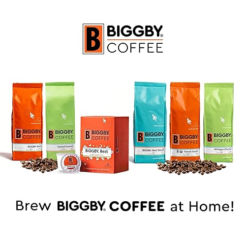 Miniatura 8 de BIGGBY Café molido tostado francés, bolsa sellada al vacío de 12 onzas, tostado oscuro