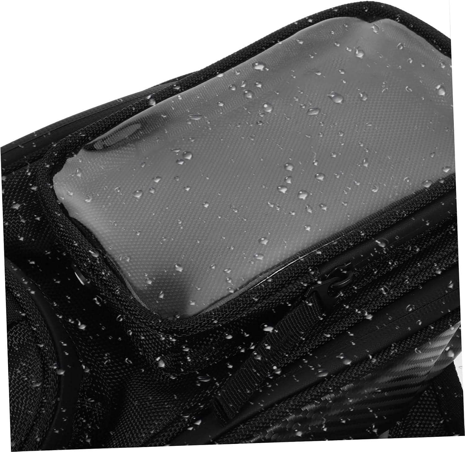 Magnetic Motorcycle Tank Bag Storage Pouch Headphone Port for Navigation Fit for Motorcycle Models