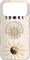 Vista 22 de Mystical Tarot Card Aesthetic Sun Moon Phases Yin Yang Space Case for iPhone 17