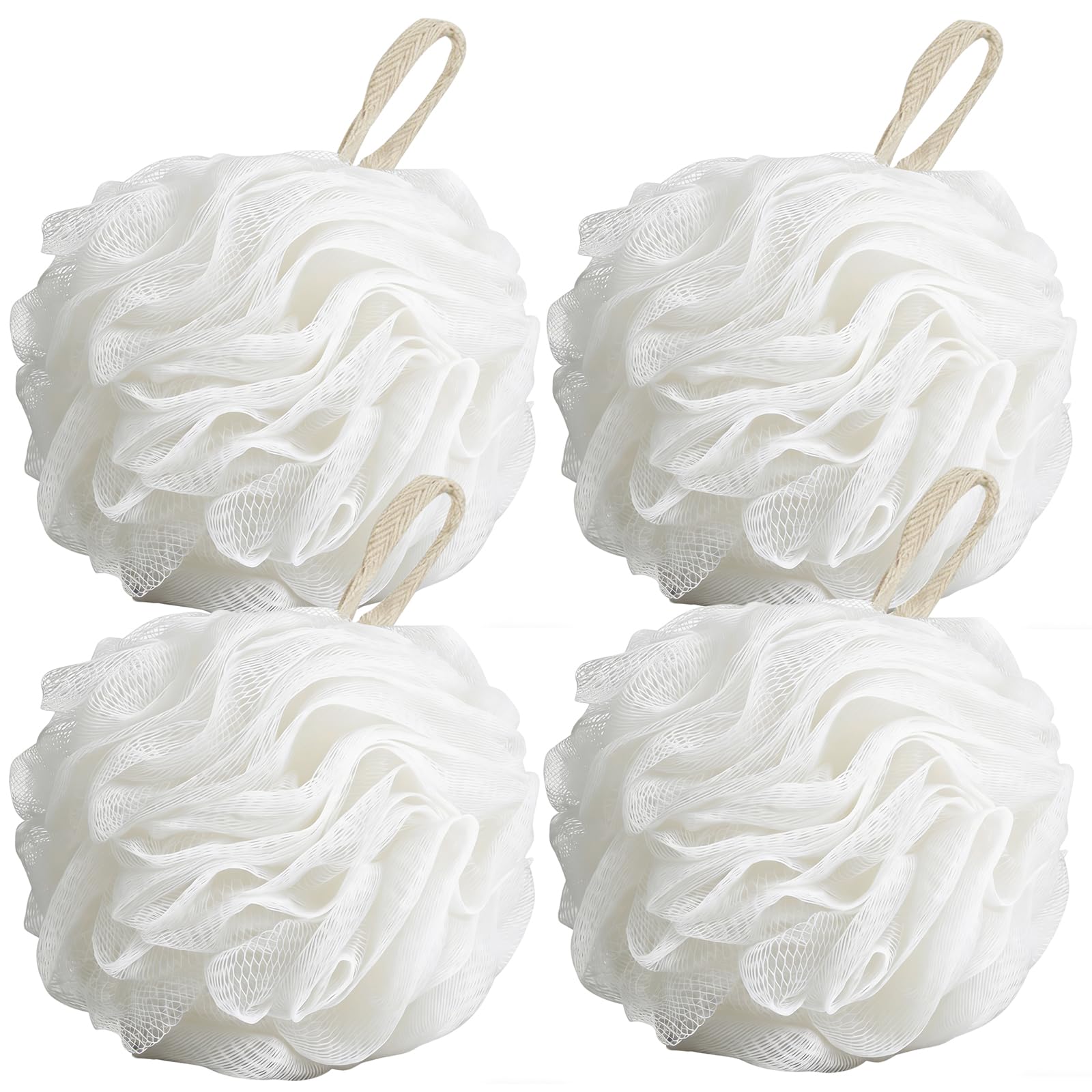 Chuya Large Bath Loofahs - 4 Pack -10