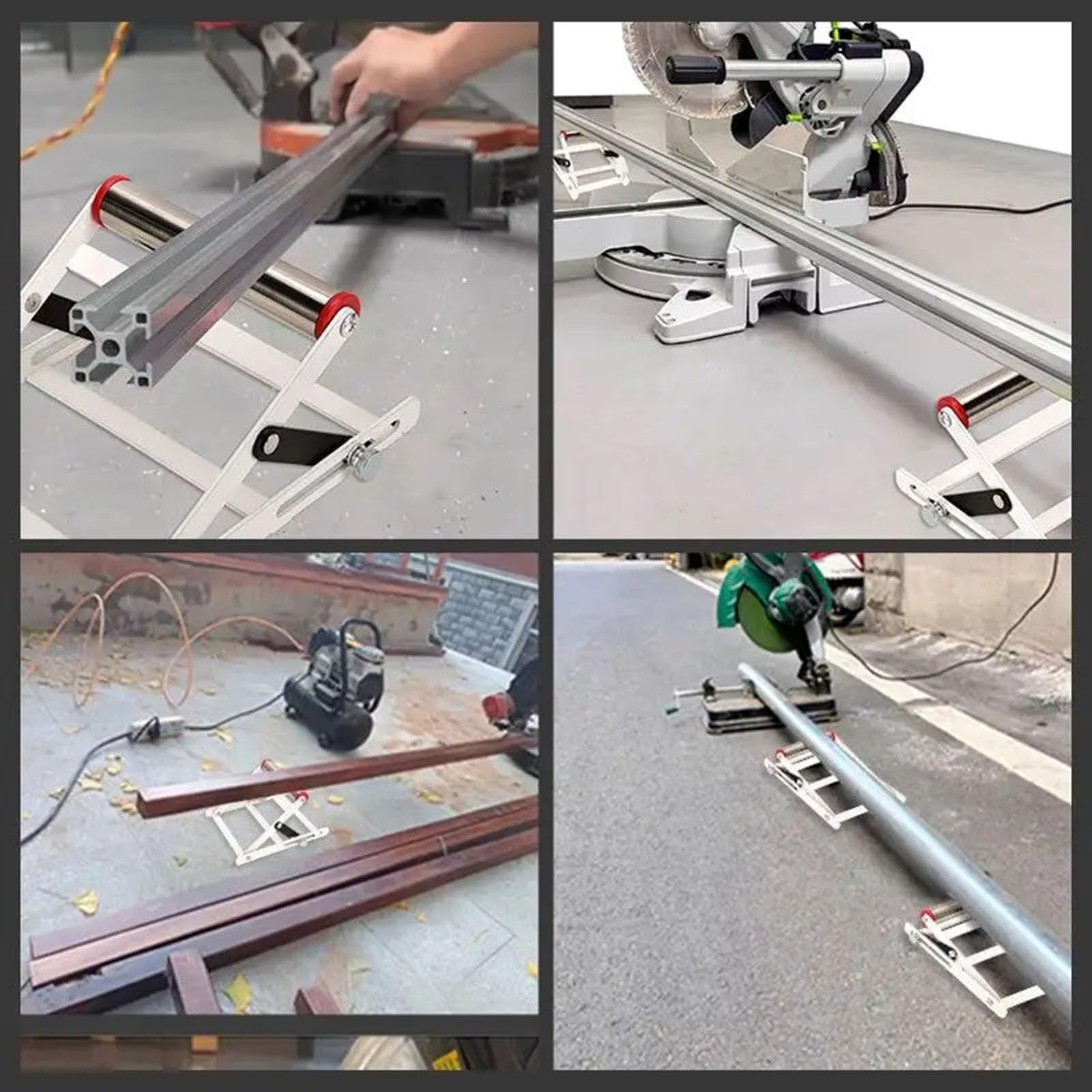 Stojak podtrzymujący maszynę tnącą z regulacją wysokości długa rama nośna materiał stojaki na elektronarzędzia uchwyt szlifierki kątowej do cięcia