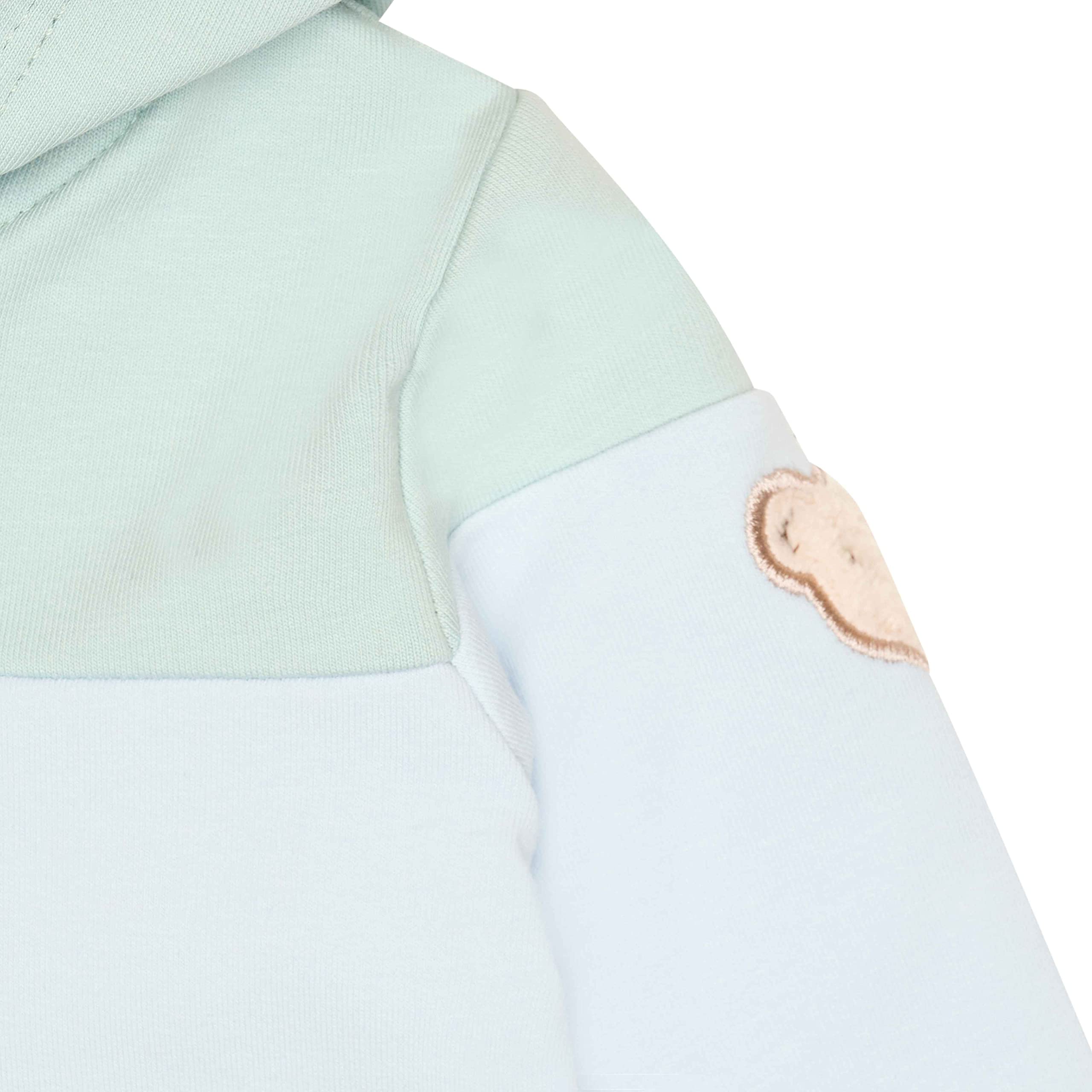 Steiff Baby-Jungen Sweatjacken mit Kapuze Übergangsjacke