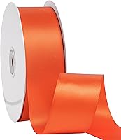 Vista 29 de LIUYAXI Cinta de satén roja de doble cara, 1/4 pulgadas x 50 yardas continuas, cintas finas perfectas para envolver regalos, tarjetas de invitación