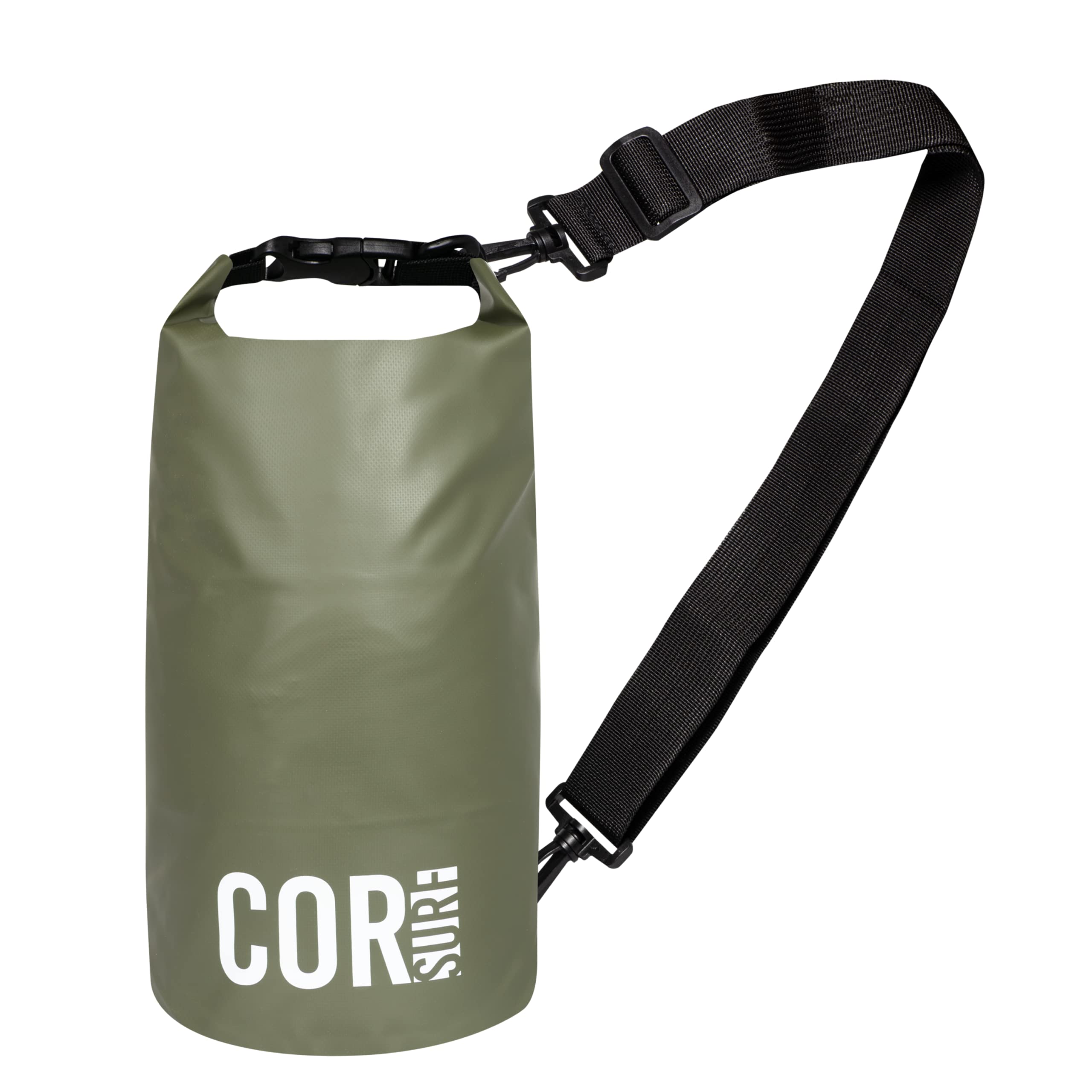 COR SurfFloating Waterproof Dry Bag 3L 5L 10L Roll Top Sack Keeps Gear Dry for Kayaking, Rafting, Boating, Swimming, Camping, Hiking, Beach, Fishing
